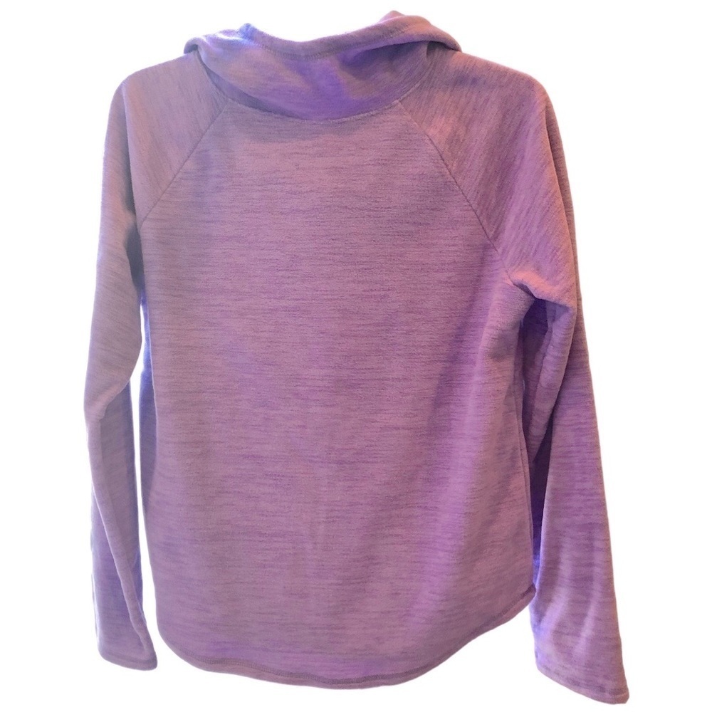 Tek Gear Ultra Soft Fleece Hooded Sweatshirt Heather Purple Girls 18/20 XXL New